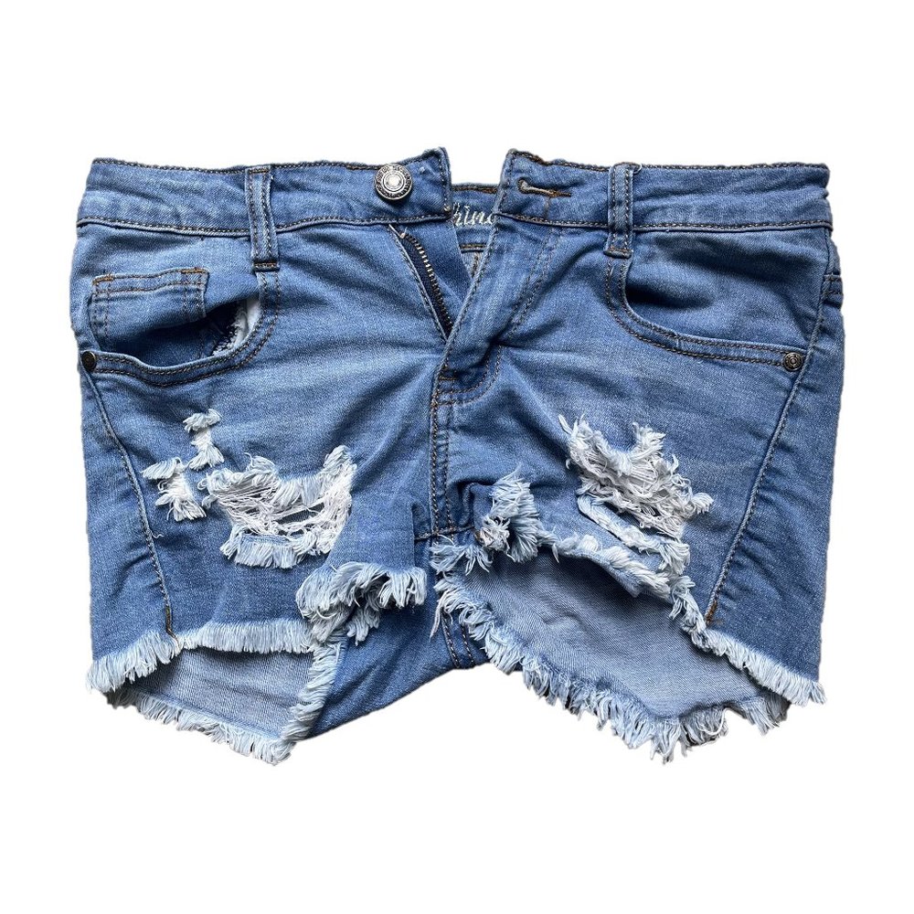Machine Nouvelle Mode Size Small Frayed Shorts
